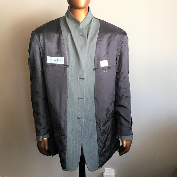 ARMANI COLLEZIONI Mens Sport Coat Jacket Blazer   |  42L - Picture 8 of 14